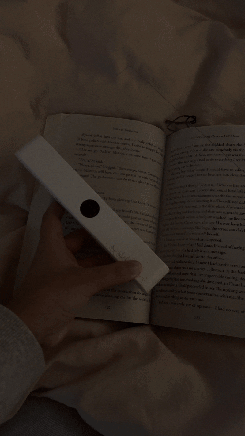 Whispen ナイトブックライト | 隣を邪魔しない、あなただけの没入読書