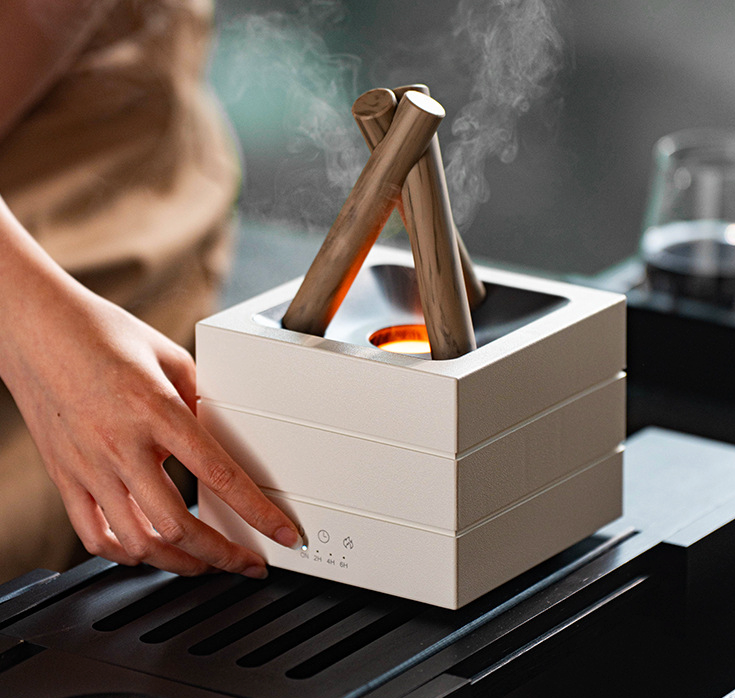 Whispen 焚火加湿器