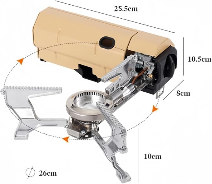 Whispen コンパクトガスコンロ