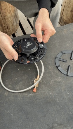 Whispen パワーストーム・コンロ｜3500Wの爆速沸騰、手のひらサイズの怪力バーナー