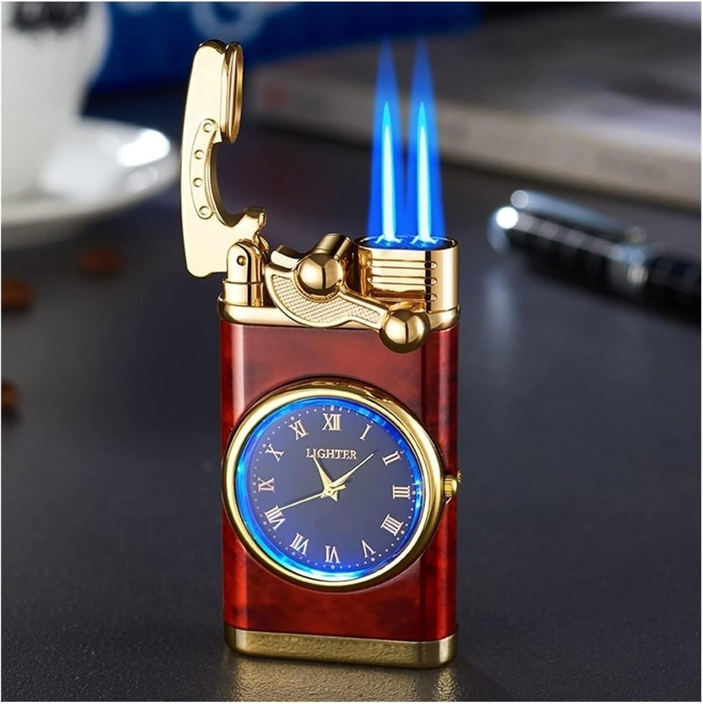 Whispen ヴィンテージ・クロックライター｜アナログの贅沢を指先に。視線を奪う金属の機能美