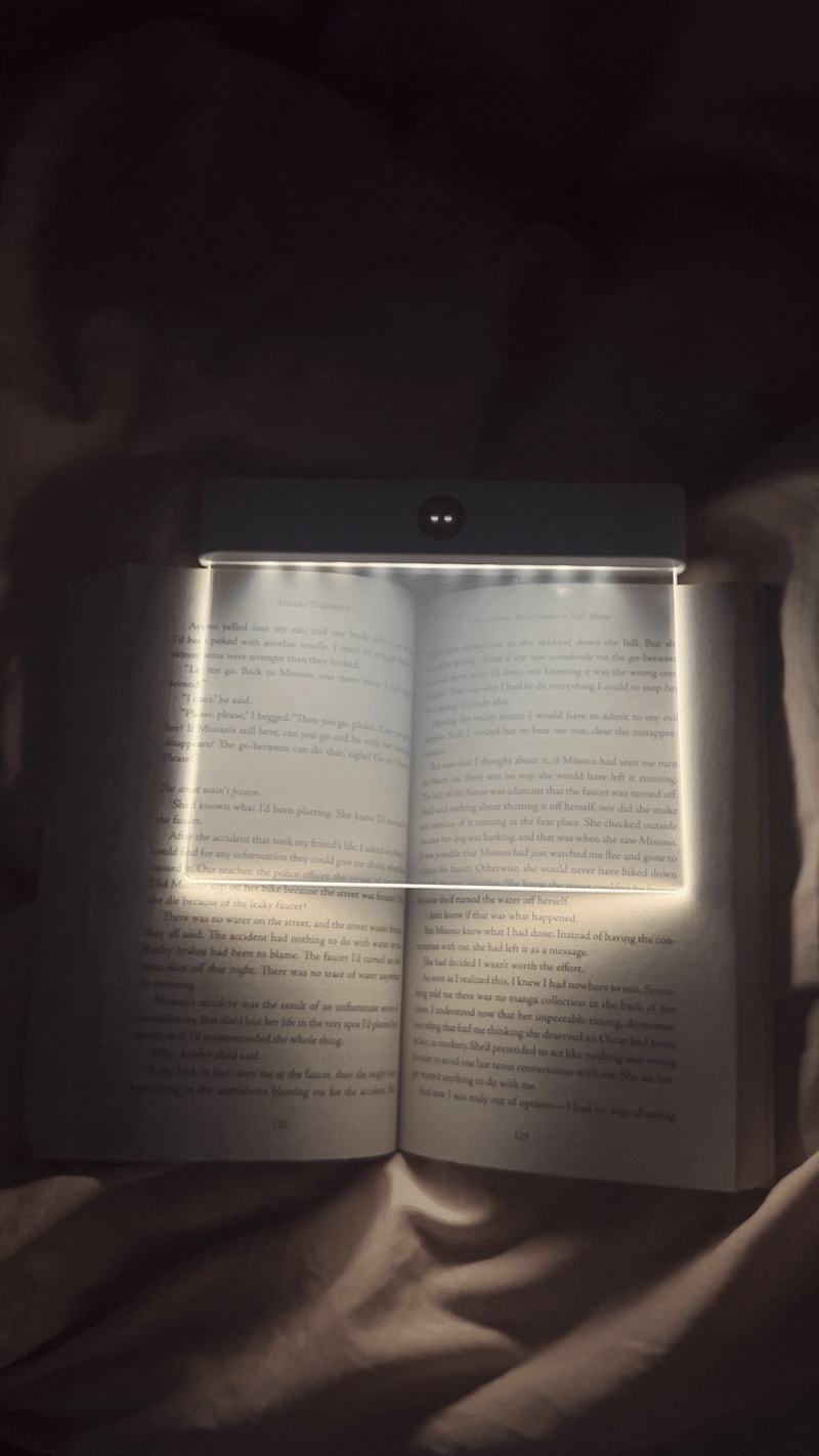 Whispen ナイトブックライト | 隣を邪魔しない、あなただけの没入読書