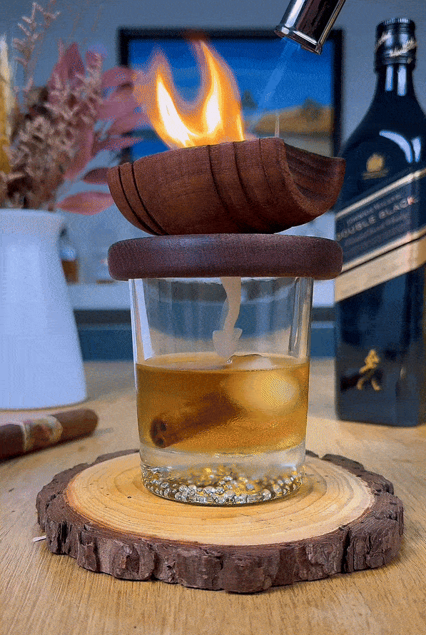 Whispen 瞬間燻製スモーカーキット｜自宅の一杯がバーの余韻に。6種の香りで酔いしれる贅沢ギア