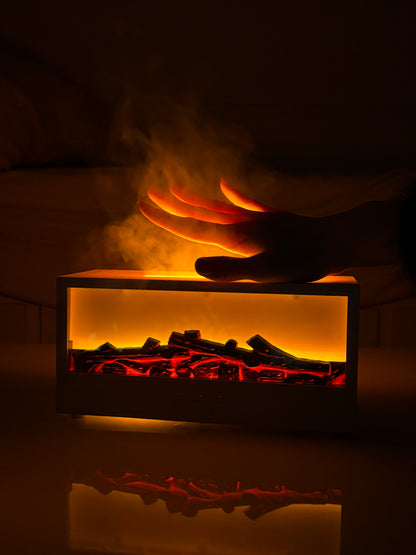 Whispen 暖炉加湿器｜置くだけで自宅が高級ホテルに。香りとうるおいの特等席