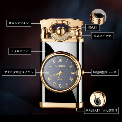 Whispen ヴィンテージ・クロックライター｜アナログの贅沢を指先に。視線を奪う金属の機能美