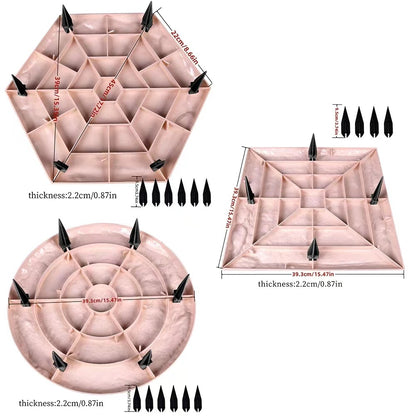 Whispen 刻印ガーデン石（4ピース）