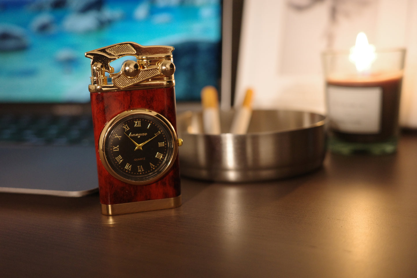 Whispen ヴィンテージ・クロックライター｜アナログの贅沢を指先に。視線を奪う金属の機能美