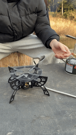 Whispen パワーストーム・コンロ｜3500Wの爆速沸騰、手のひらサイズの怪力バーナー