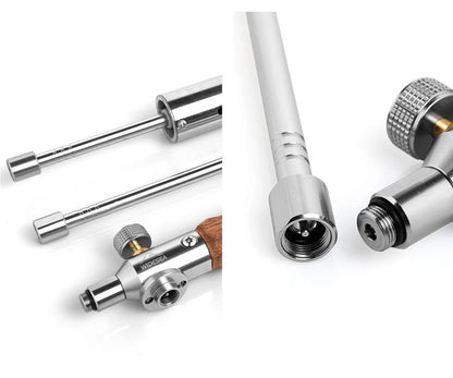 Whispen 延長可能ジェットバーナー｜CB缶・OD缶対応で燃料を選ばない。一生モノの火種をその手に。